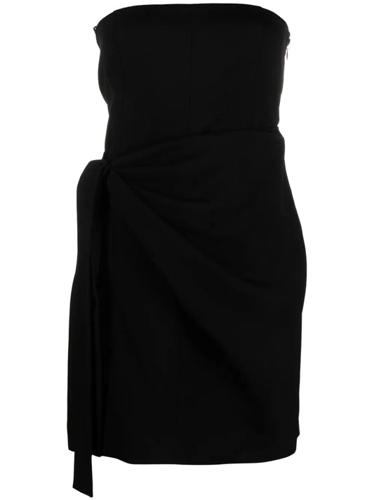 Natal Knot-Detail Mini Dress