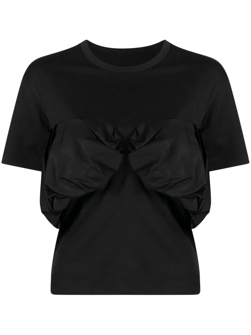 Ruffled Short-Sleeve T-Shirt