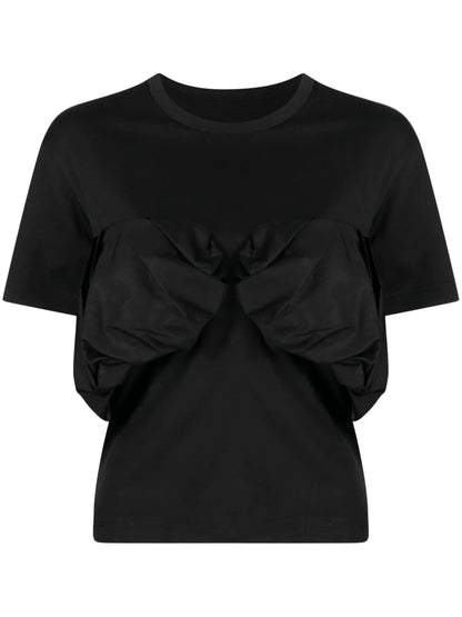Ruffled Short-Sleeve T-Shirt