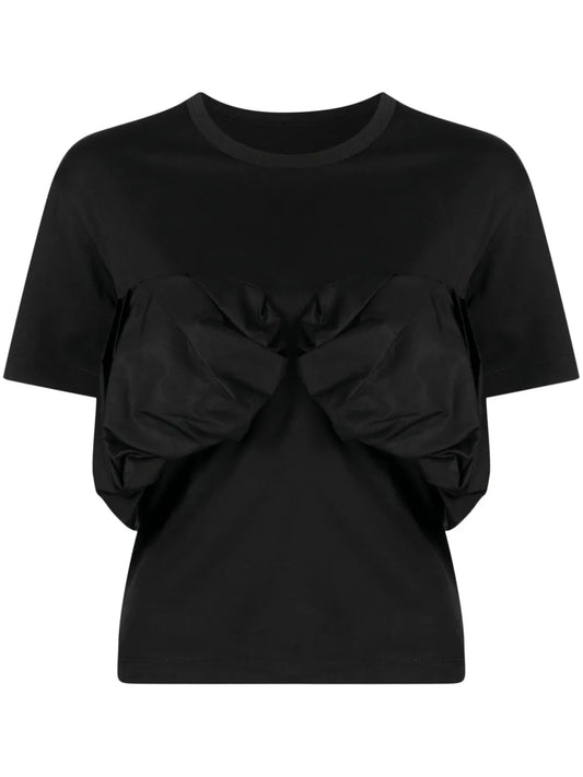Ruffled Short-Sleeve T-Shirt