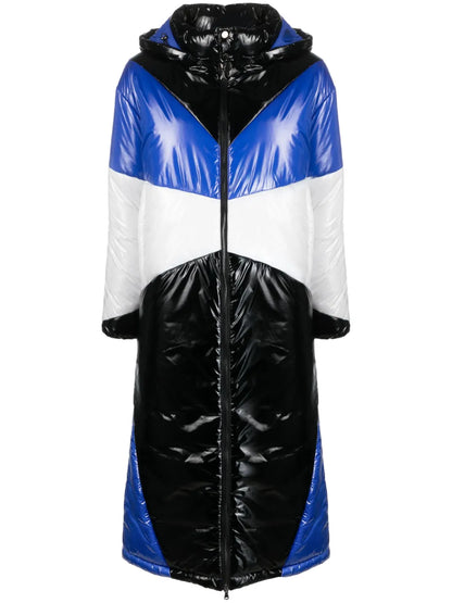 Oversized Colour-Block Coat