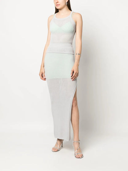 Knitted Maxi Skirt