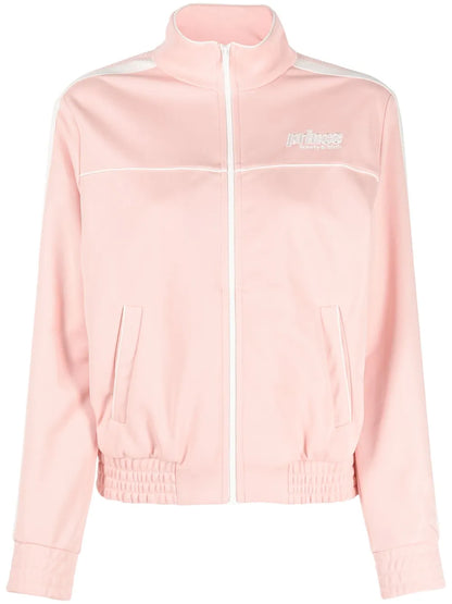 Logo-Embroidered Zip-Up Jacket