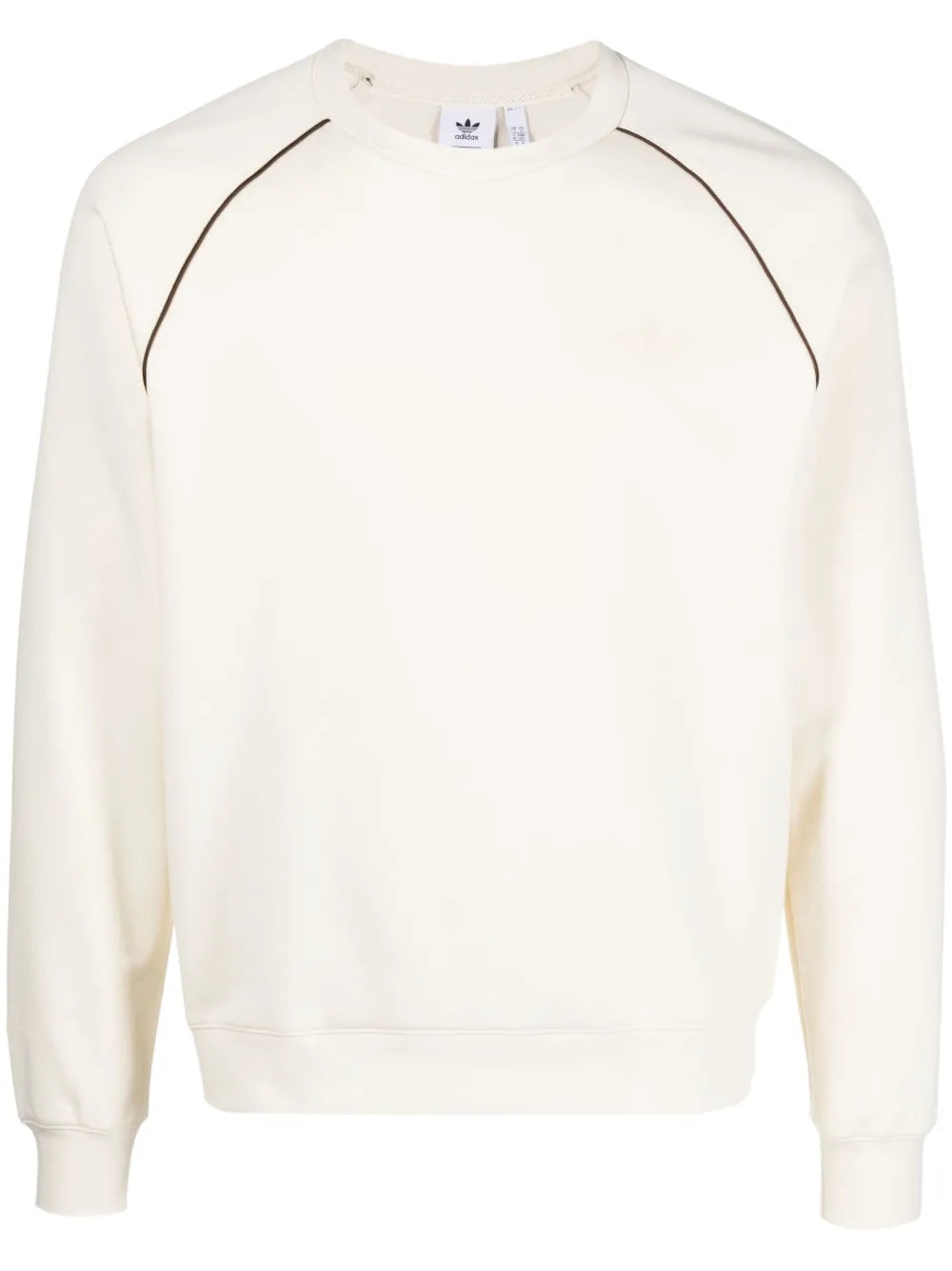 Stripe-Detail Crew-Neck Sweatshirt