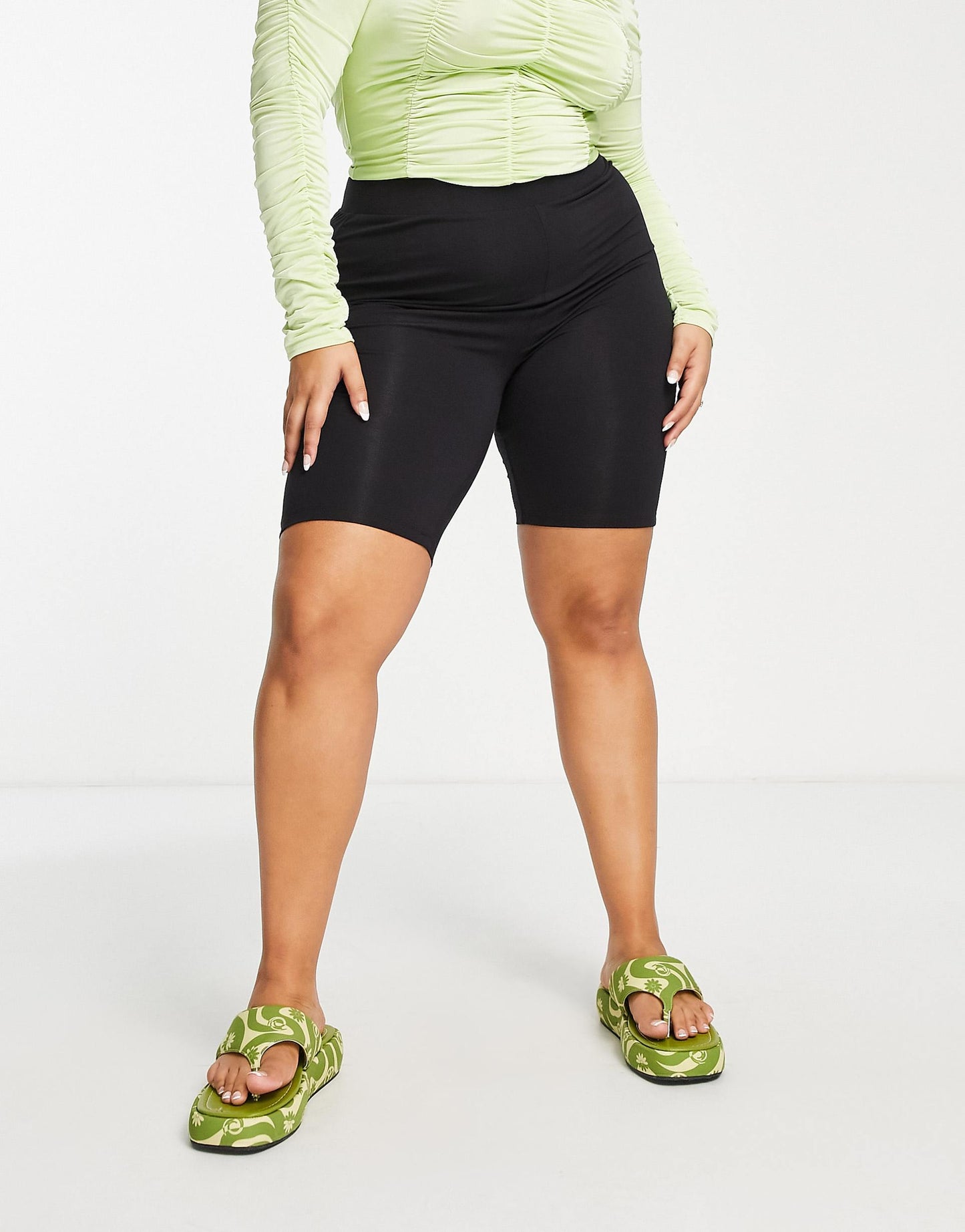 Plus Legging Shorts