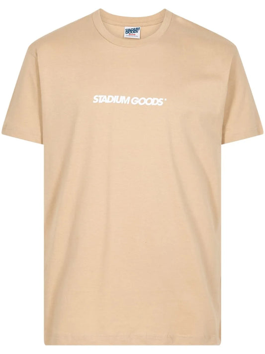Horizontal Logo "Sand" T-Shirt