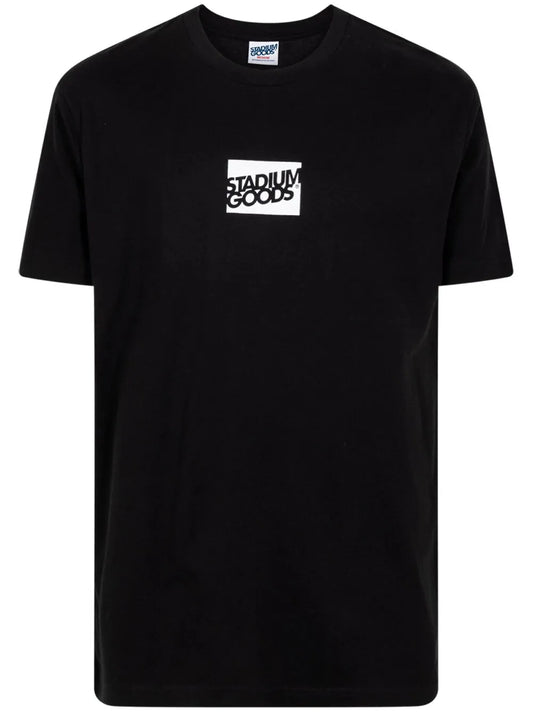 Boxed Tilt Logo "Black" T-Shirt