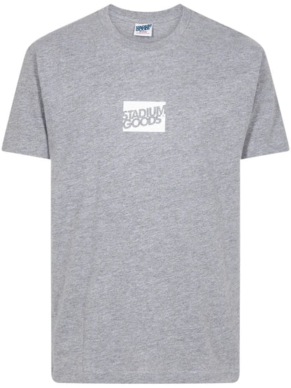 Boxed Tilt Logo "Heather Grey" T-Shirt