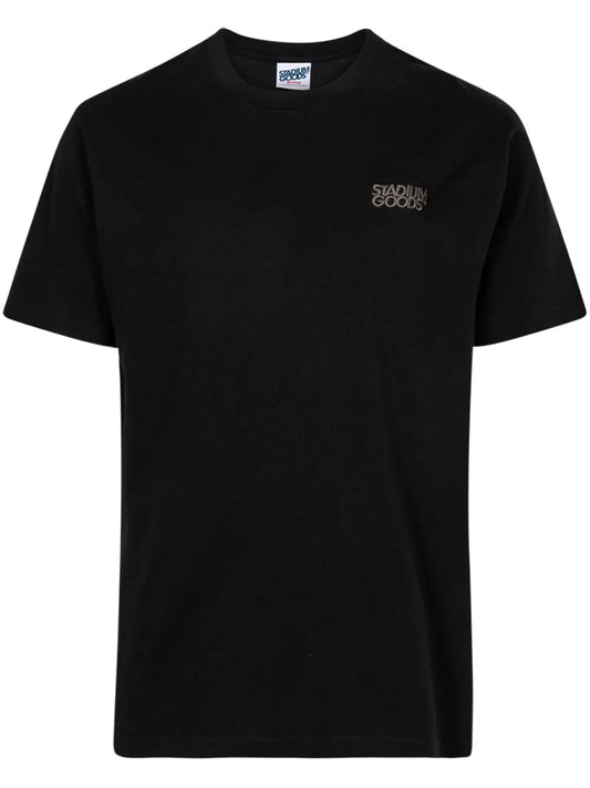 Stacked Logo "Black Tonal" T-Shirt