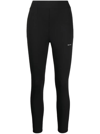 Logo-Print Panelled Leggings