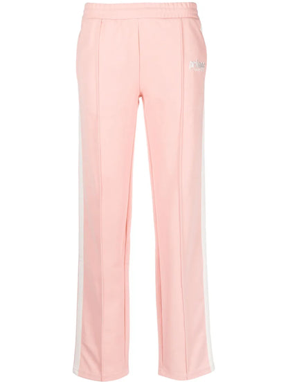 Logo-Embroidered Straight-Leg Track Pants