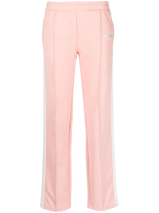 Logo-Embroidered Straight-Leg Track Pants