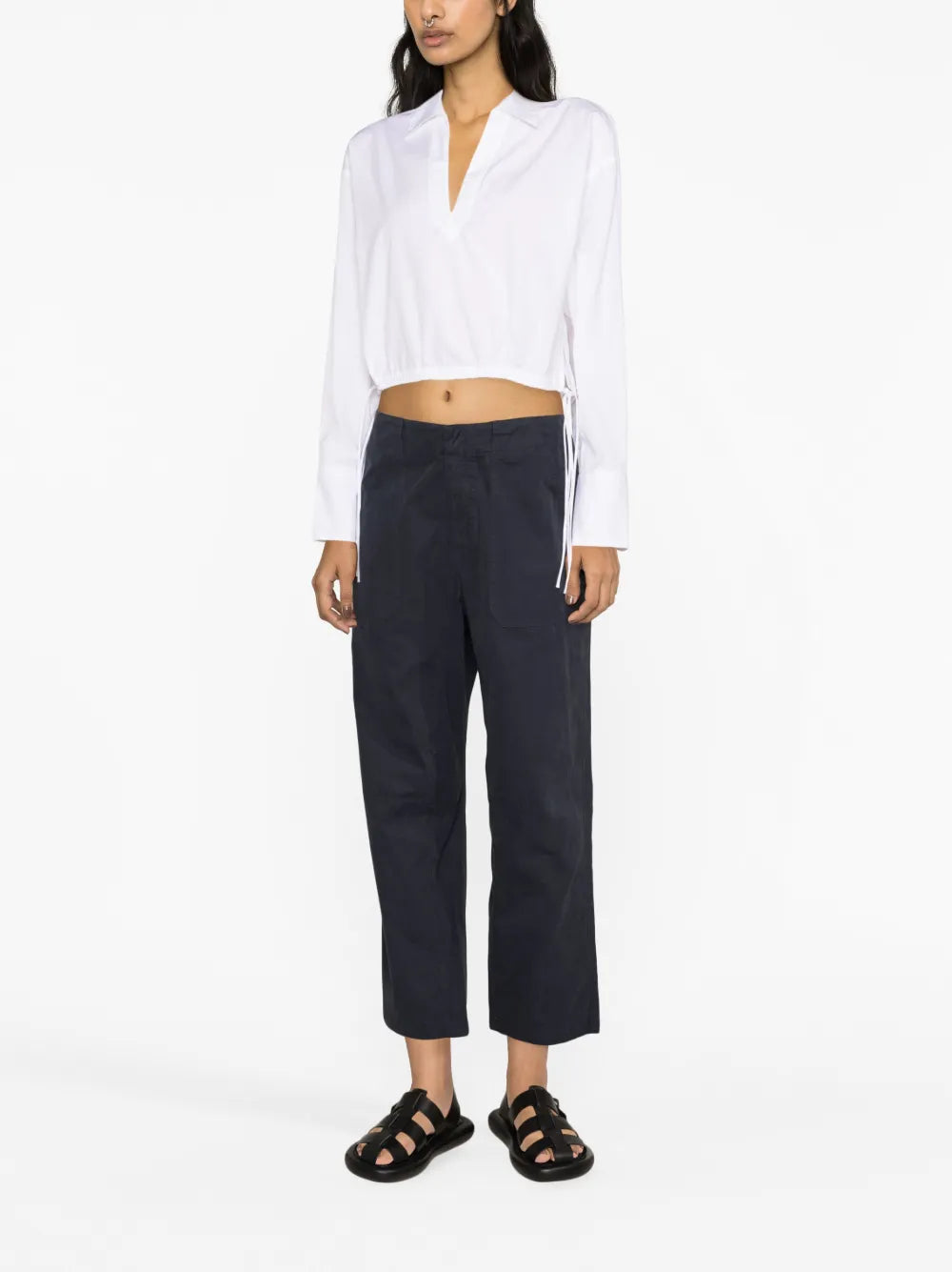 Fiona Cotton Poplin Blouse
