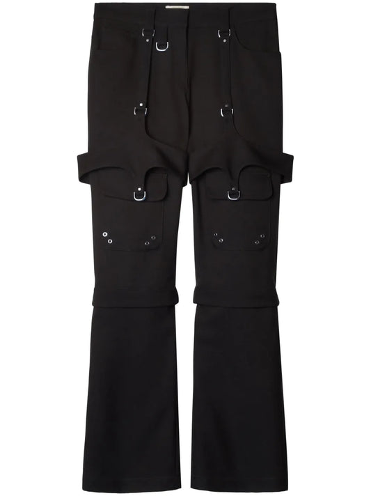 Buckle-Detail Cargo Pants