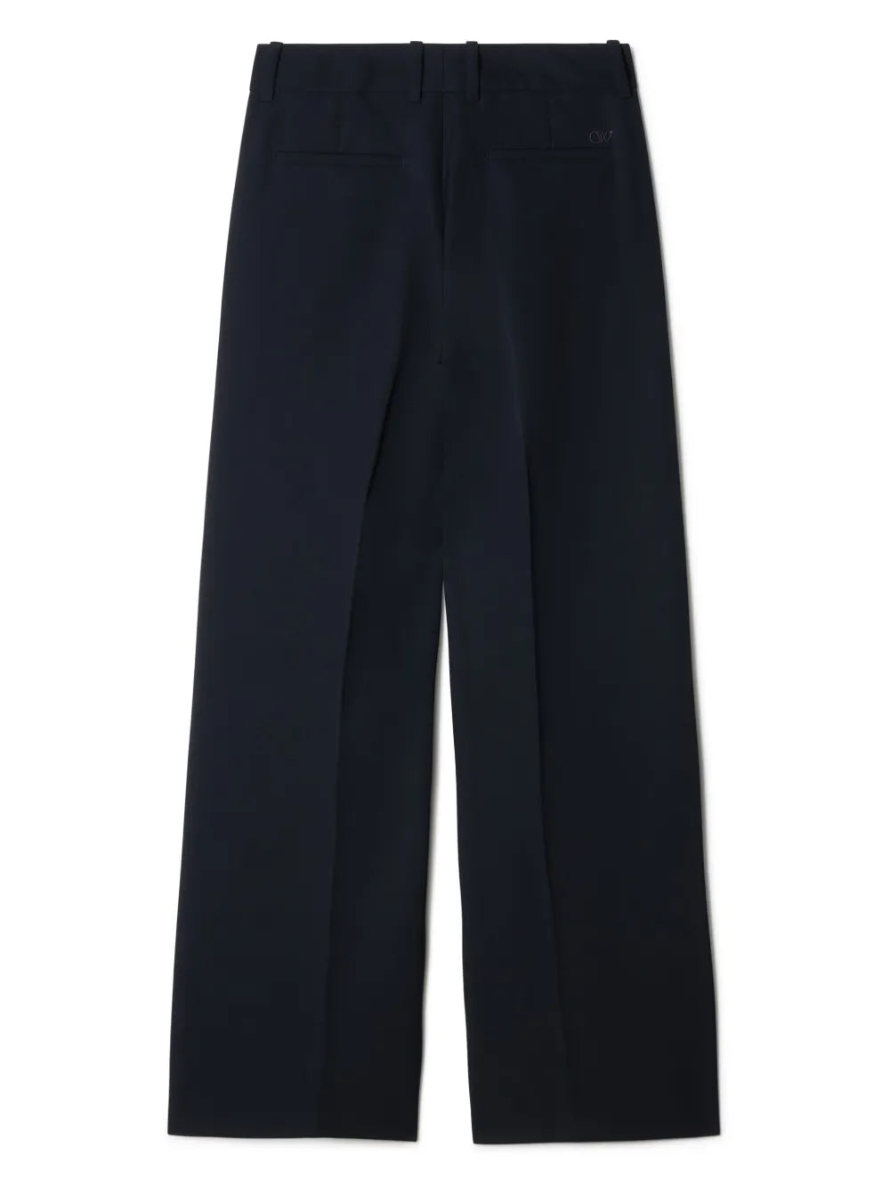 Wide-Leg Wool Trousers