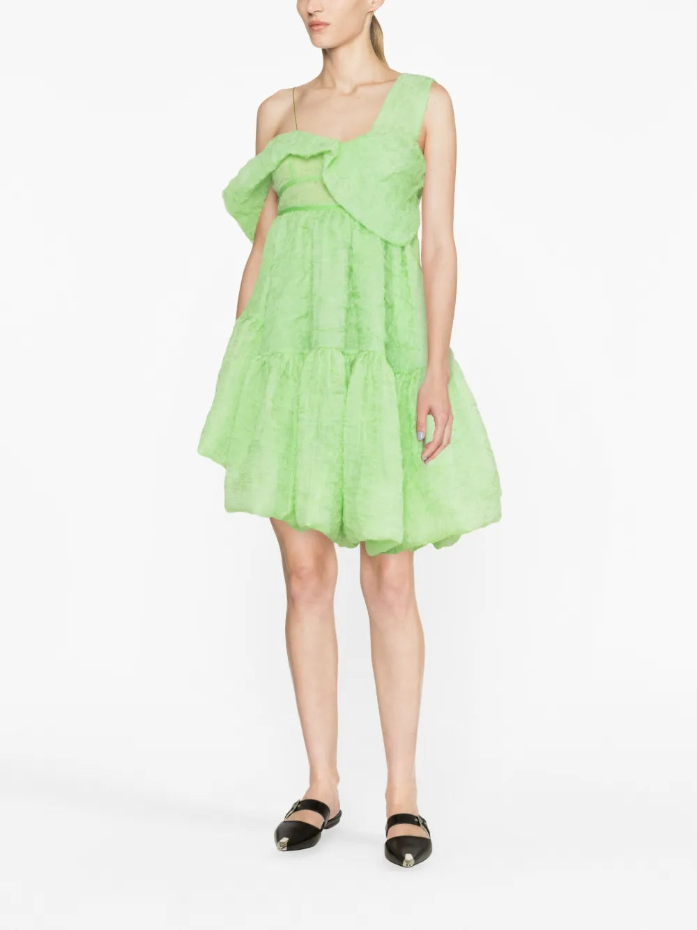 Soon Draped Asymmetric Dress