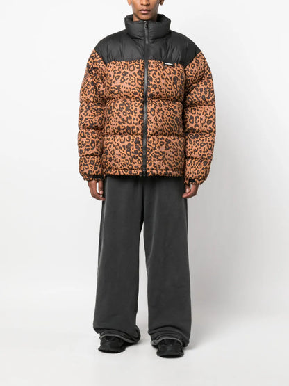 Zip-Fastening Padded Jacket