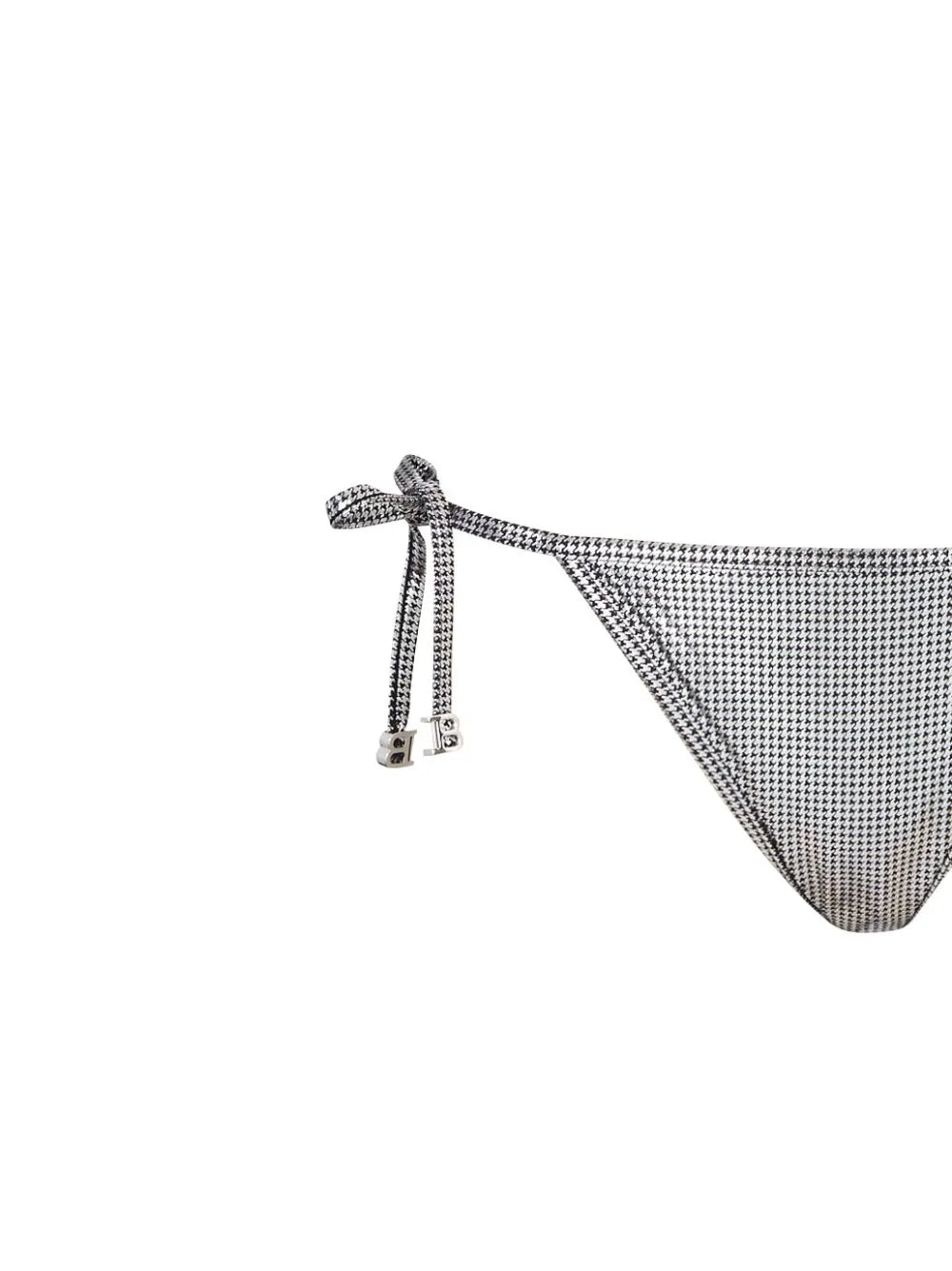 Metallic-Finish Bikini Set
