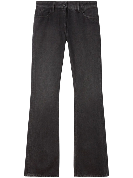 Slim-Leg Flared Jeans