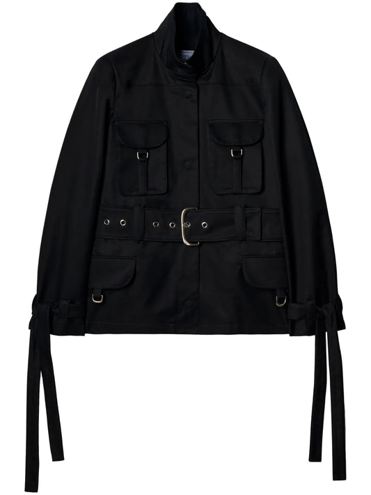 Belted-Waist Jacket