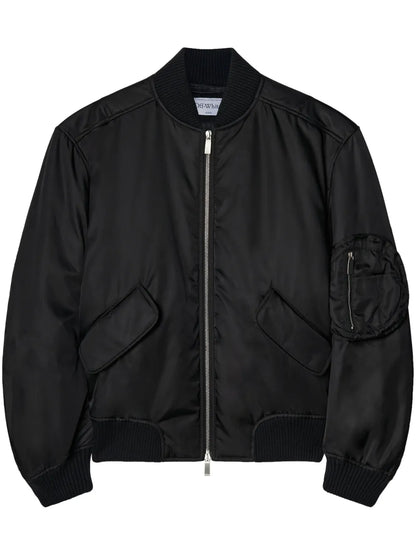 Zip-Fastening Bomber Jacket