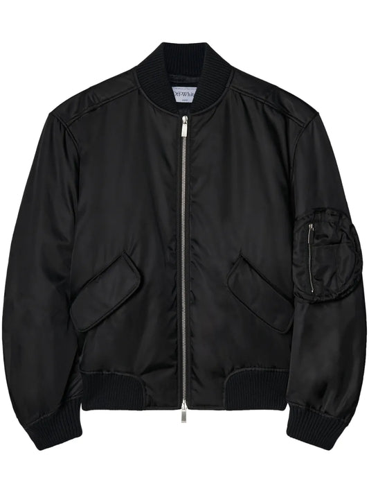 Zip-Fastening Bomber Jacket