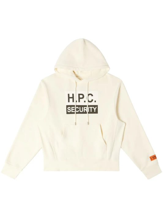 Security Logo-Print Hoodie