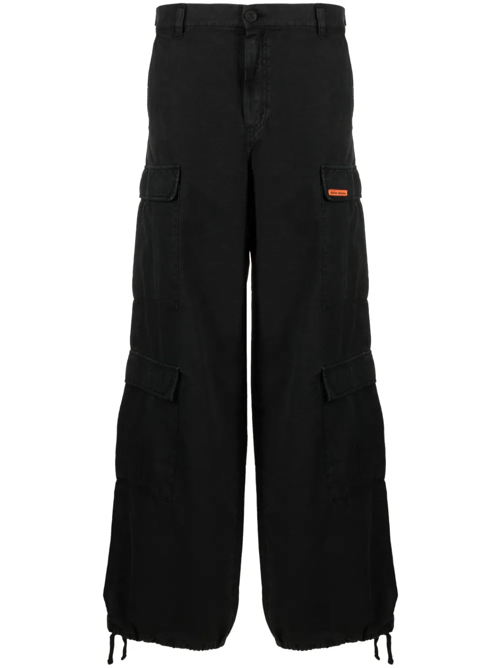 Mid-Rise Cargo Trousers