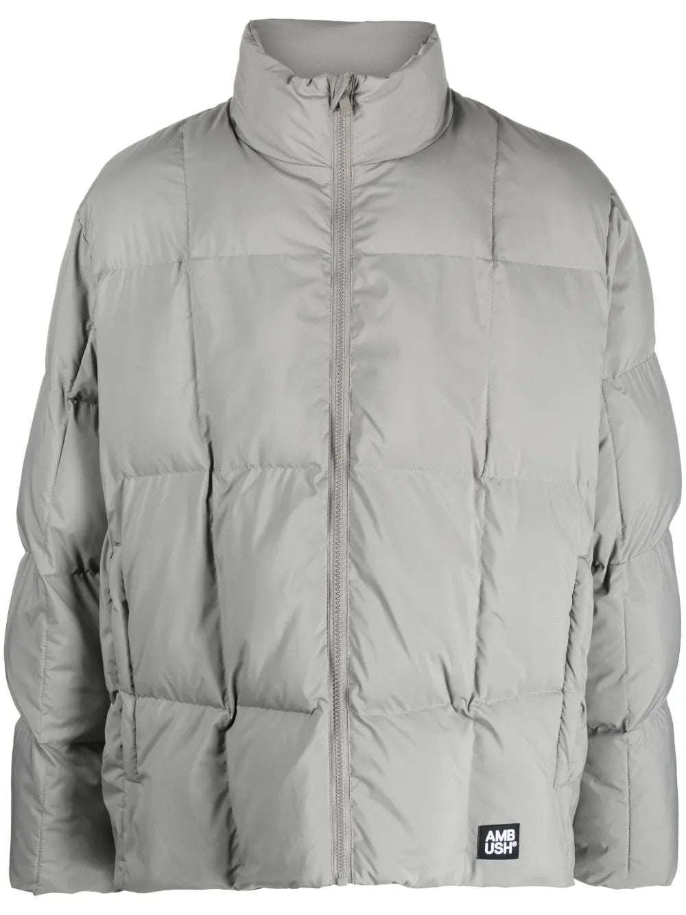 Logo-Appliqué Quilted Jacket