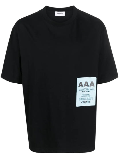 Pass Graphic-Print Cotton T-Shirt