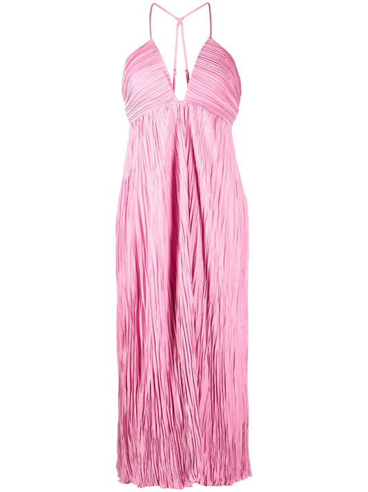 Angelina Pleated Dress