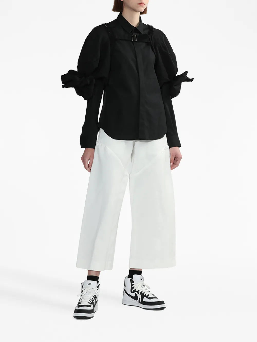 Long-Sleeved Cotton Shirt