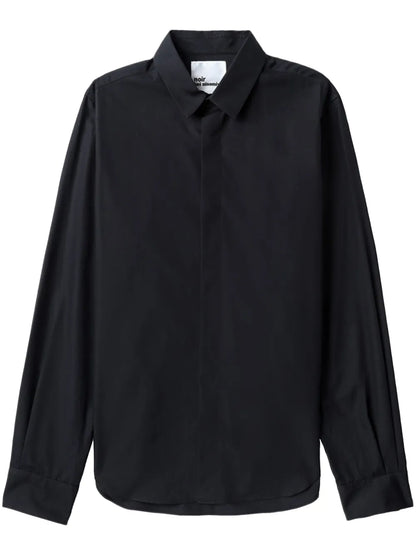 Long-Sleeved Cotton Shirt