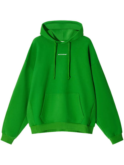 Logo-Print Drawstring Hoodie