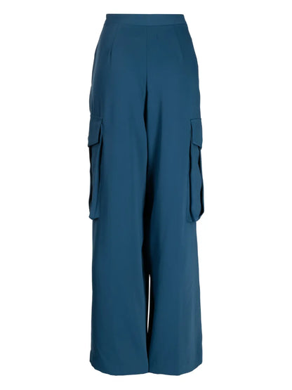 Delfin Crepe Cargo Pants