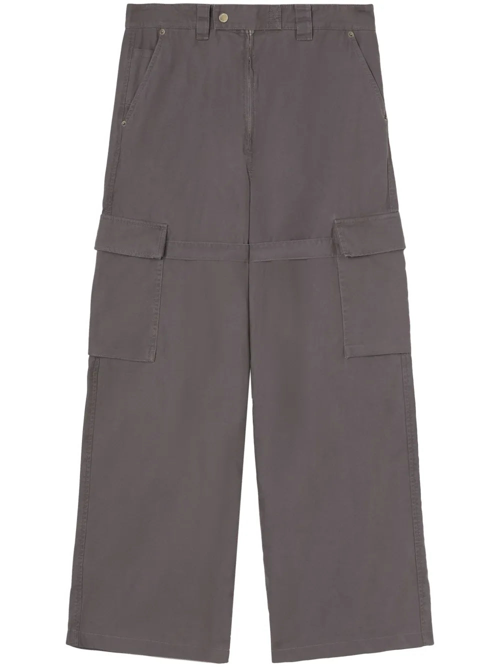 Belted-Leg Cargo Trousers