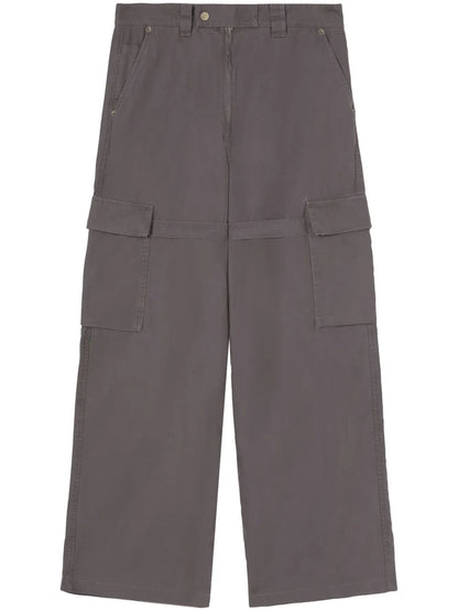 Belted-Leg Cargo Trousers