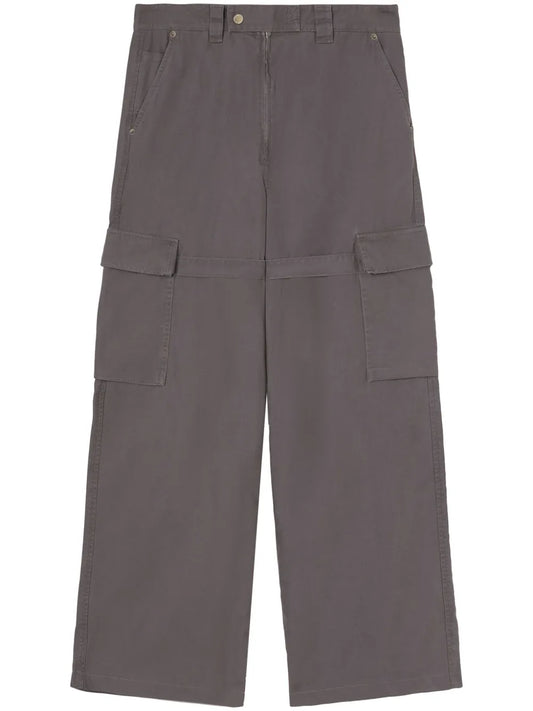 Belted-Leg Cargo Trousers