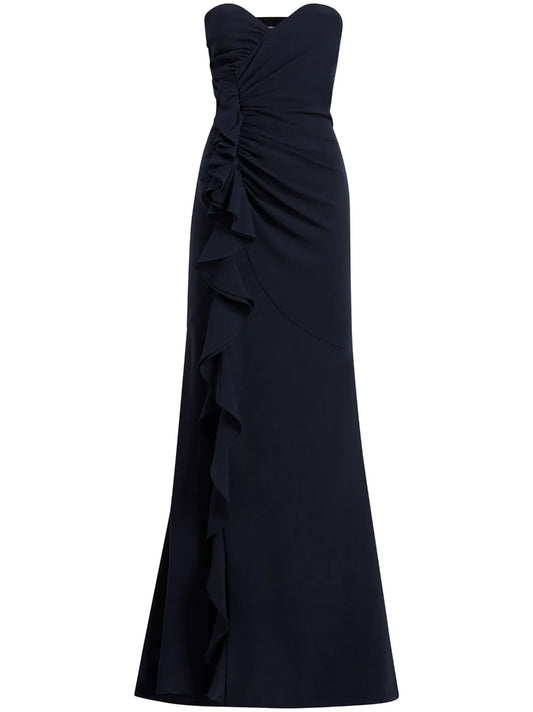 Hyde Ruffle-Detail Gown
