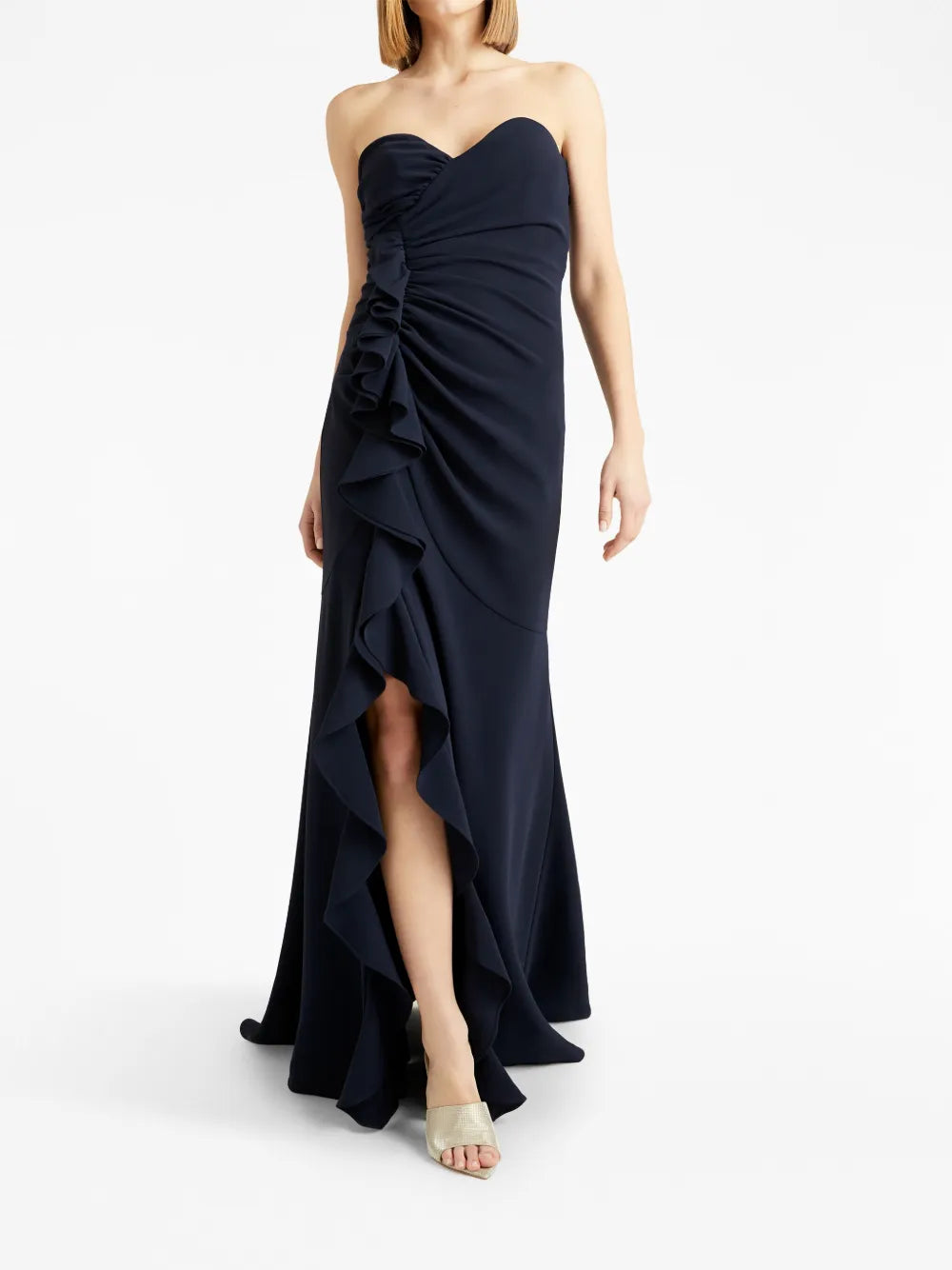 Hyde Ruffle-Detail Gown