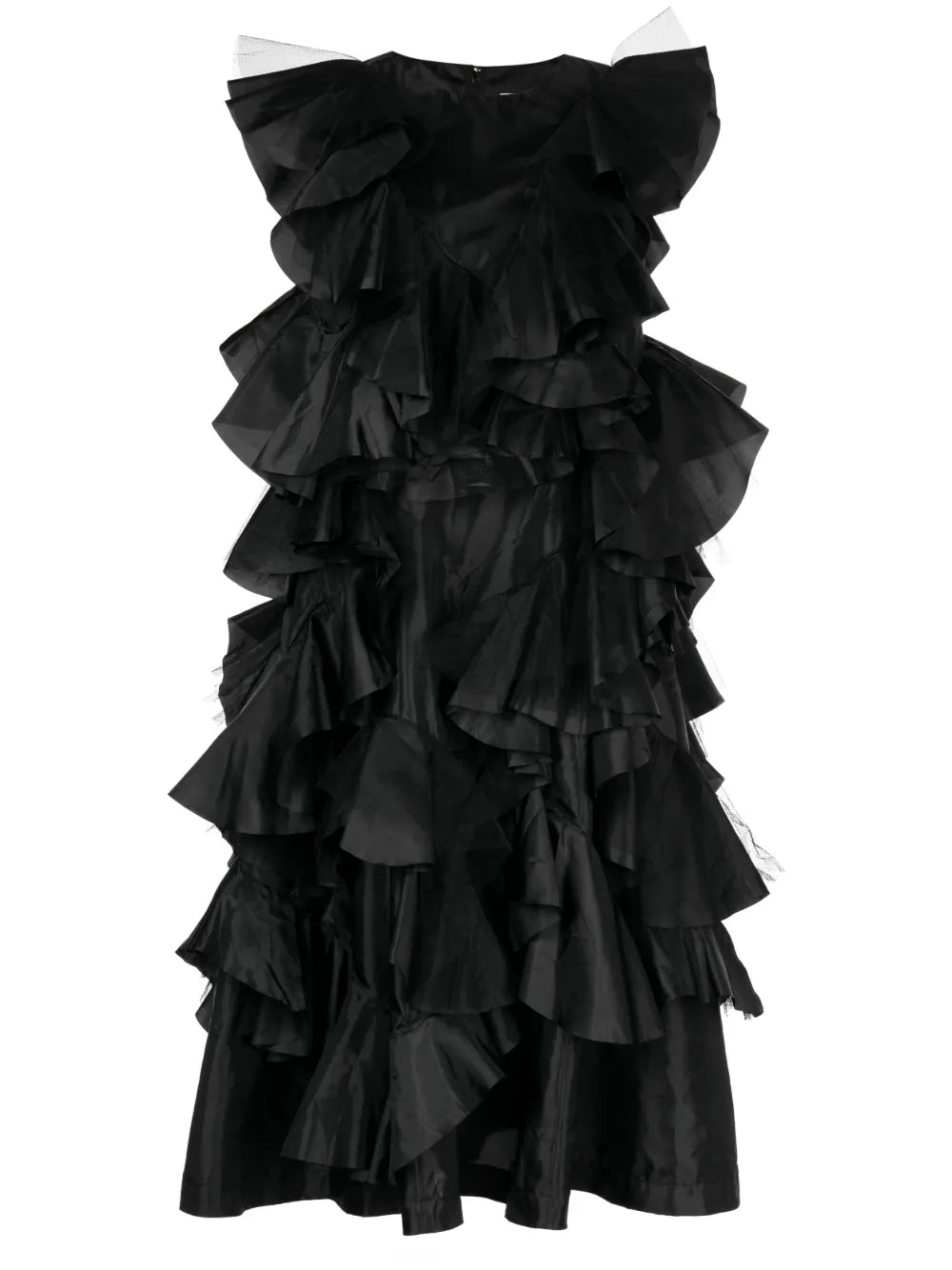 Ruffled A-Line Dress