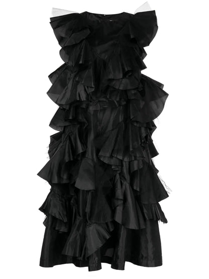 Ruffled A-Line Dress