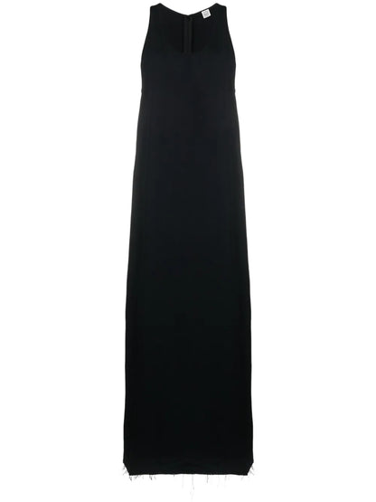 Scoop-Neck Sleeveless Dress