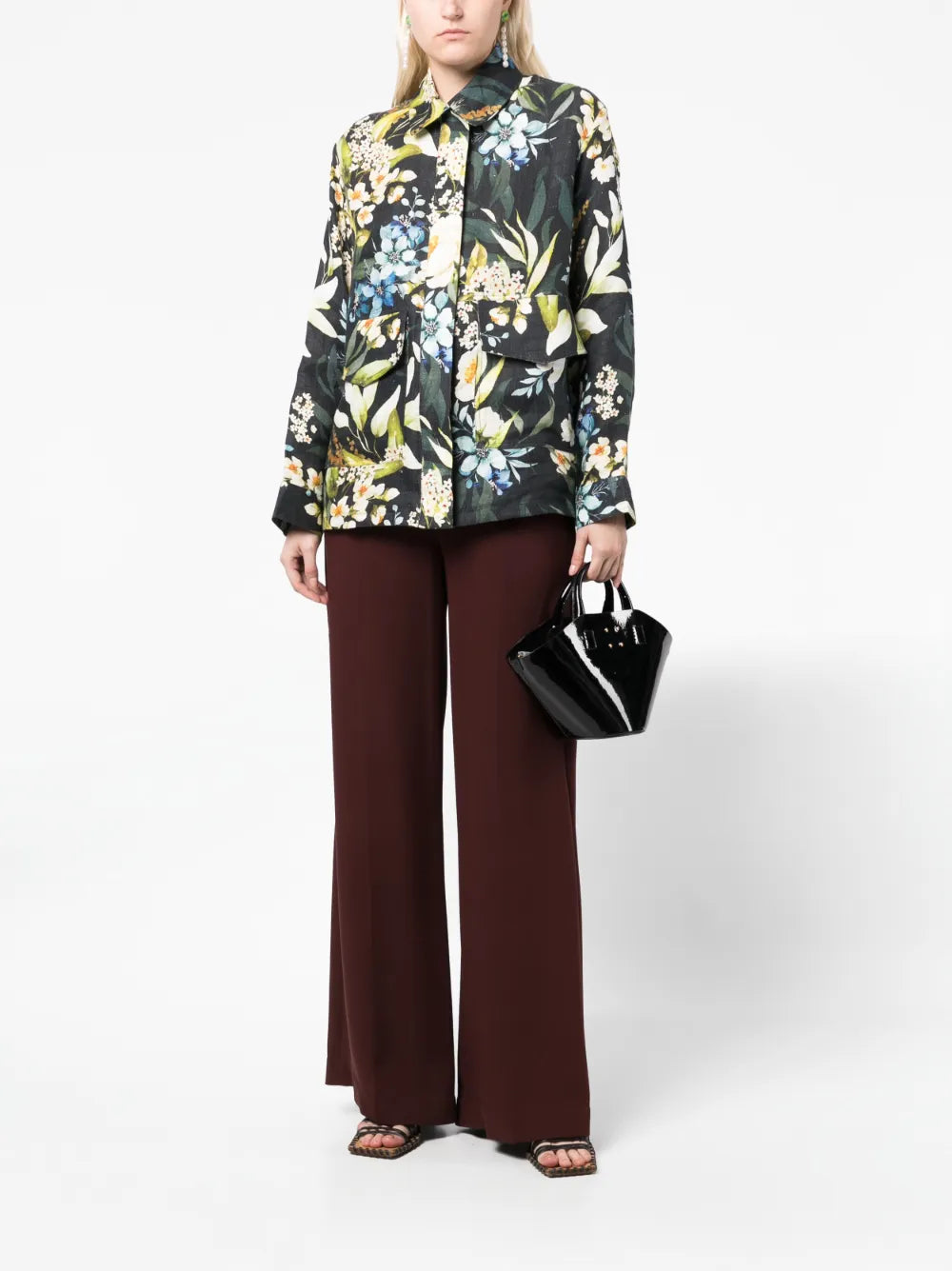 Gardenia Linen Trench Coat