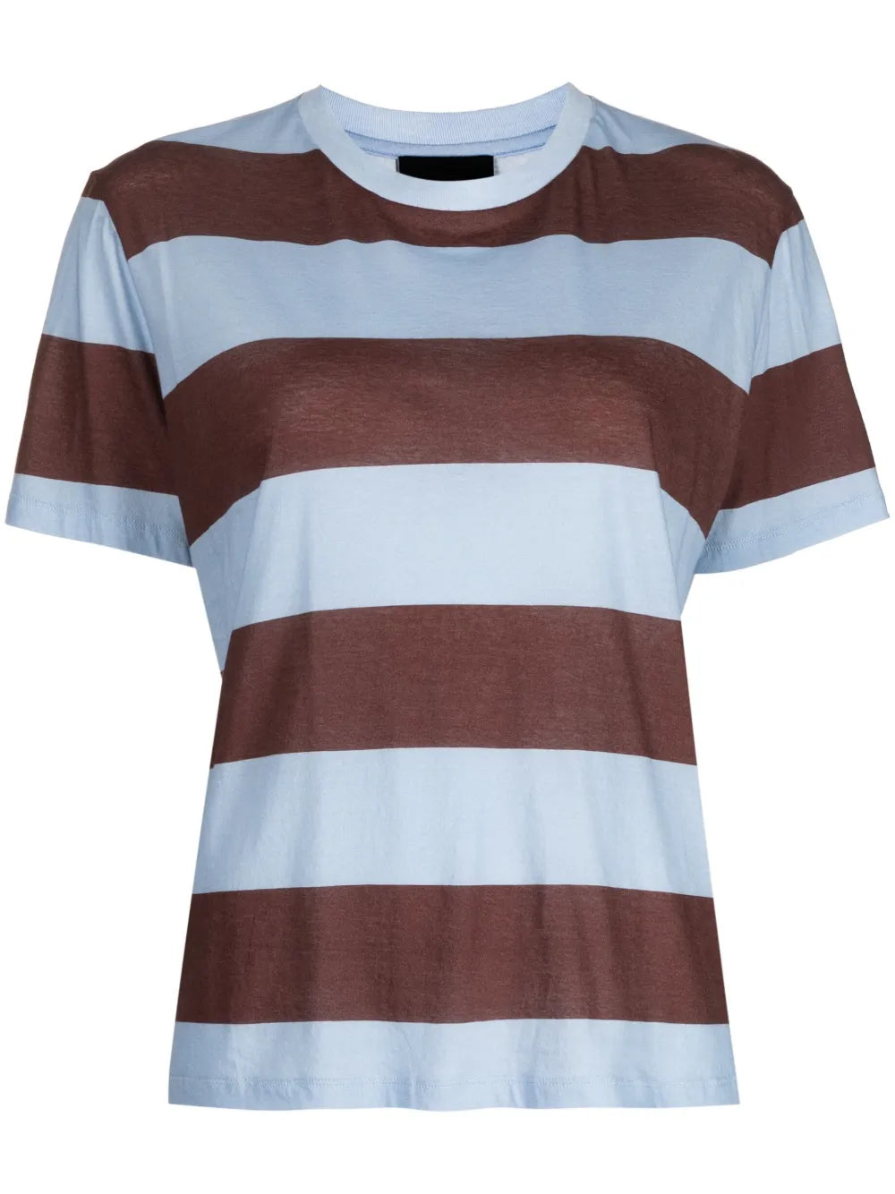 Stripe-Print Cotton T-Shirt