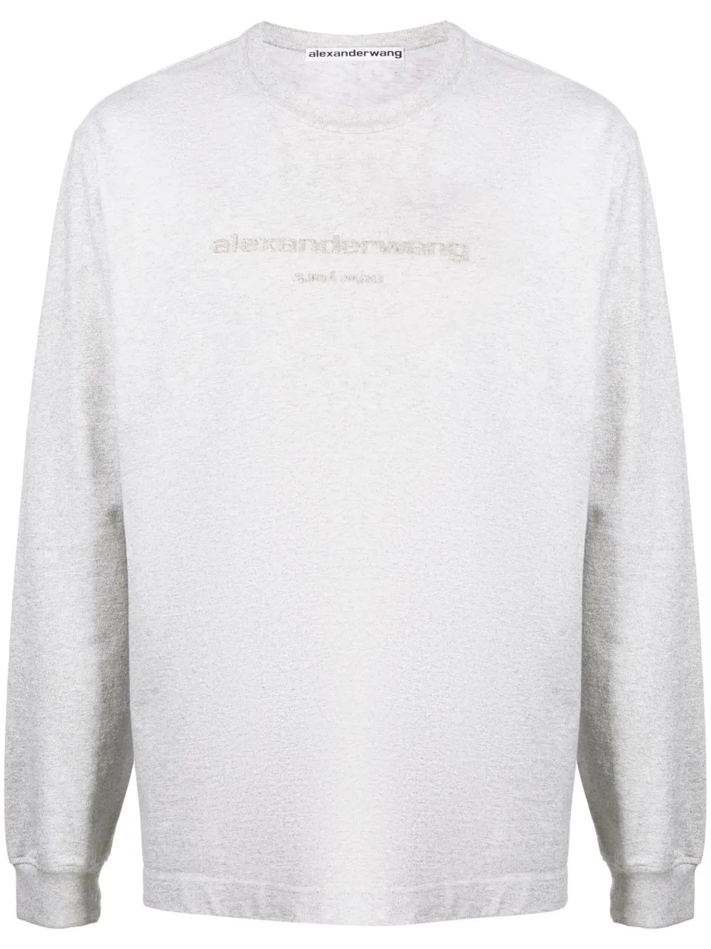 Glitter-Effect Long-Sleeve T-Shirt