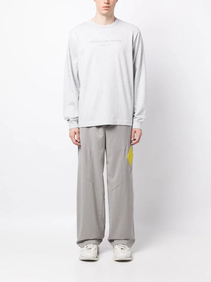 Glitter-Effect Long-Sleeve T-Shirt