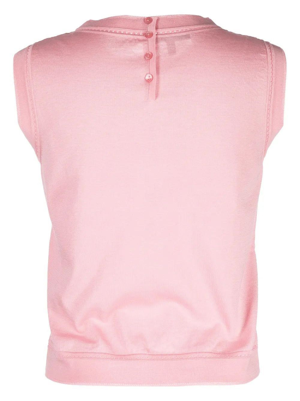 Lace-Detailing Cotton Top