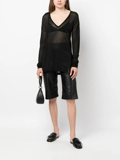 V-Neck Cotton Top