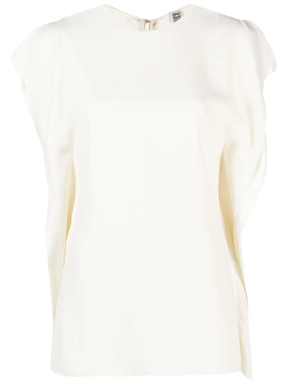 Slit-Sleeve T-Shirt